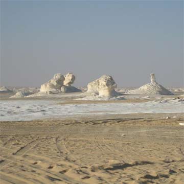 Deserto Bianco in Egitto